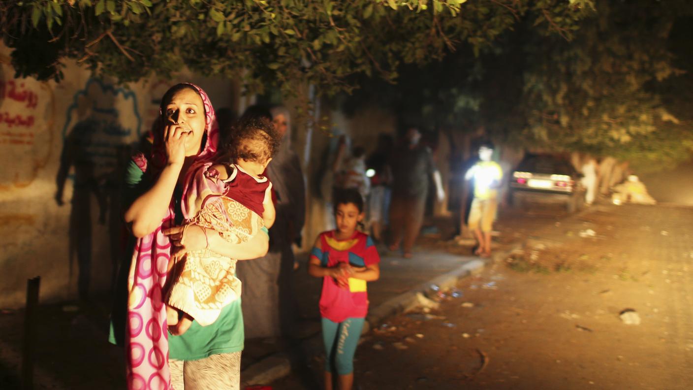 Si riaccende la paura dei raid a Gaza City