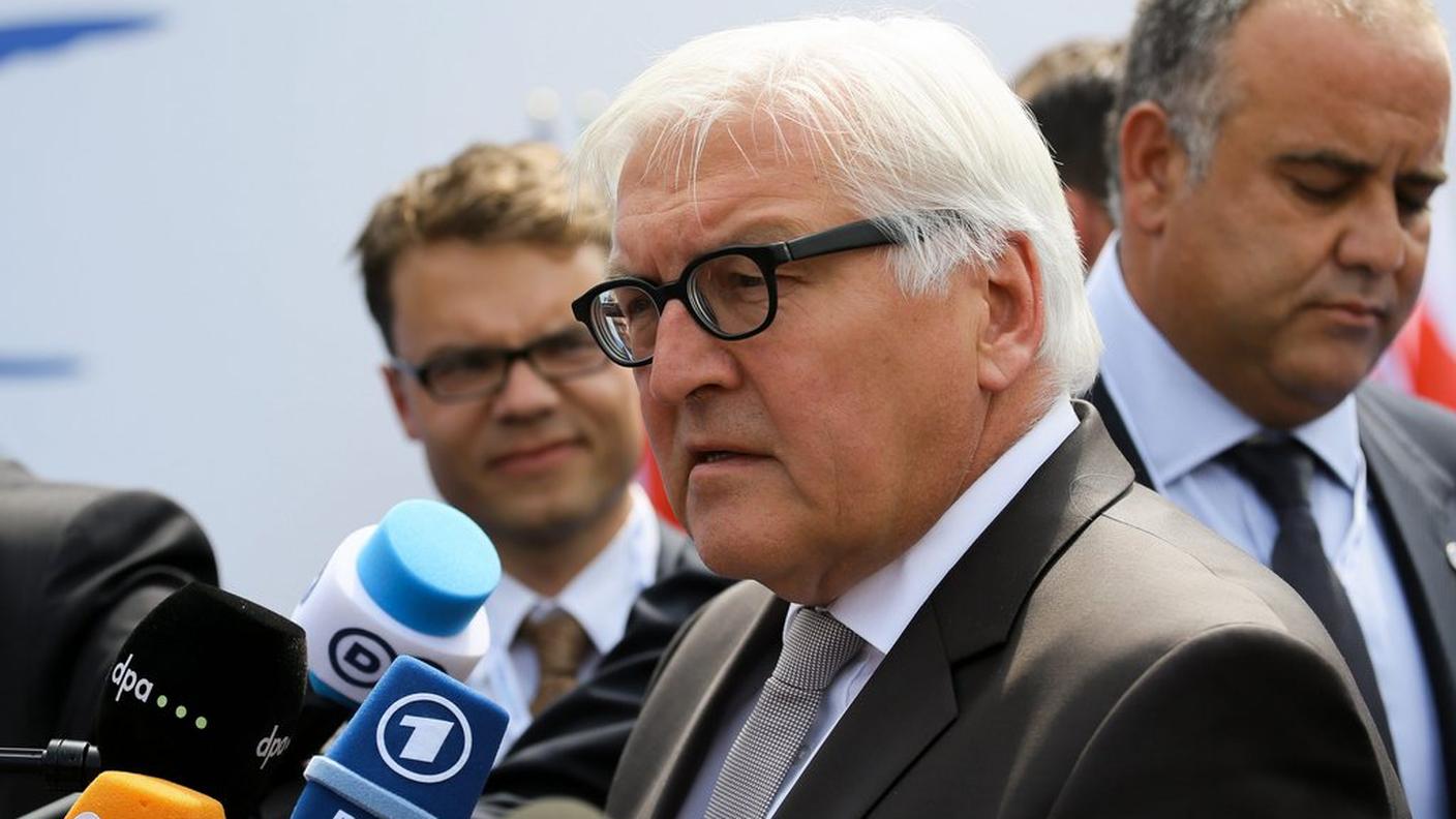 Il capo della diplomazia tedesca Steinmeier