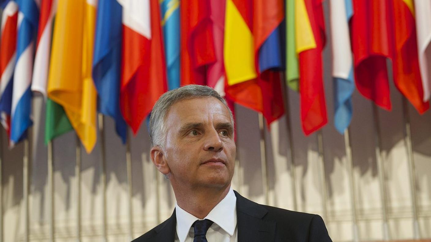 Didier Burkhalter a Praga