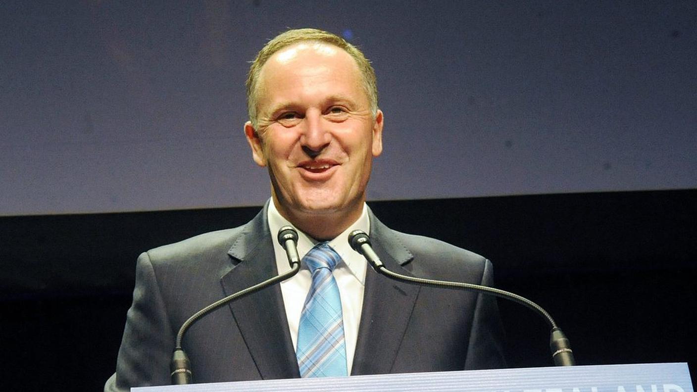 John Key ha tutte le ragioni per sorridere...