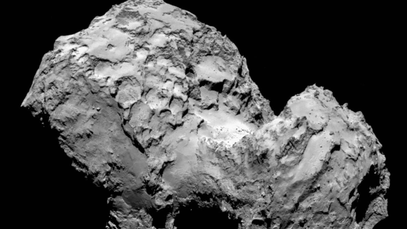 La cometa Churyumov-Gerasimenko
