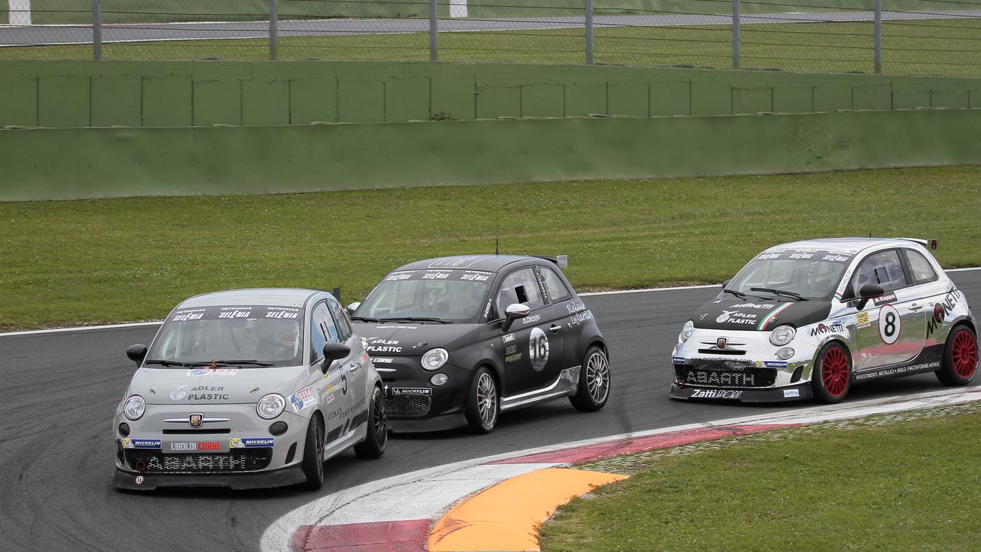 Le corse valide per i trofei Abarth Selenia sono sempre combattute foto Abarth.jpg