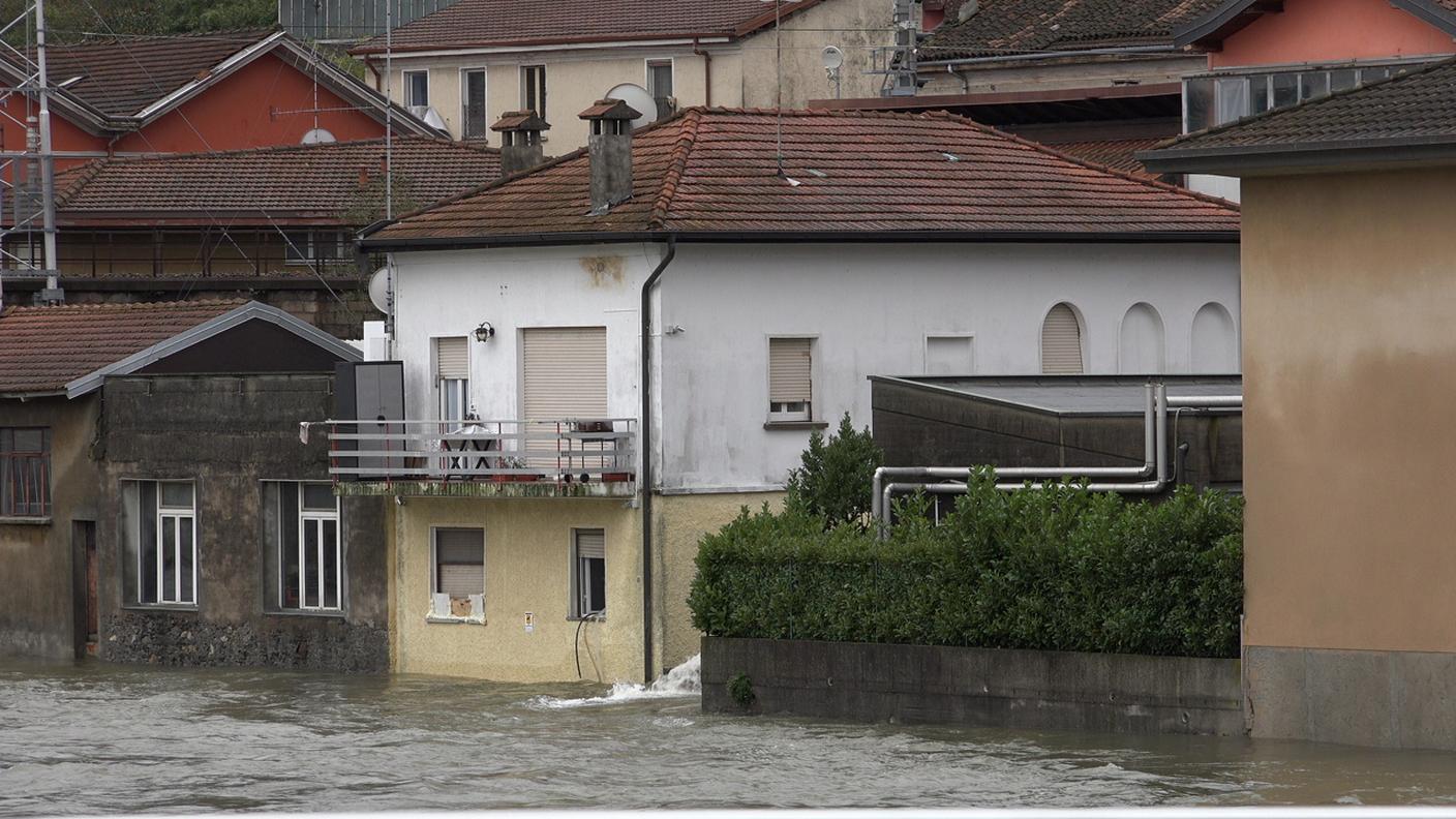 L'acqua ha raggiunto altezze notevoli dopo le esondazioni degli ultimi giorni