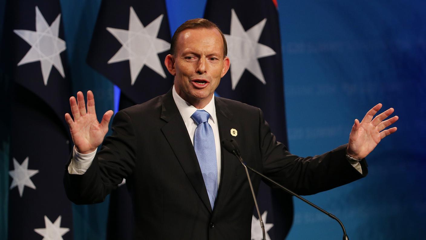 Il primo ministro australiano, Tony Abbott