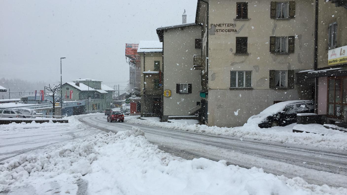 Altra neve in Leventina