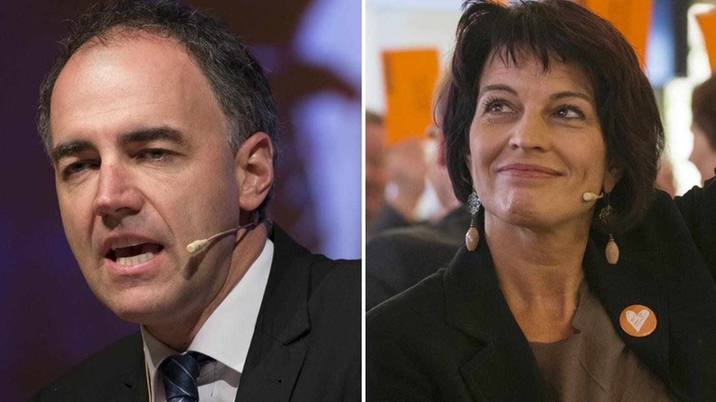 Darbellay e Leuthard sabato a Berna