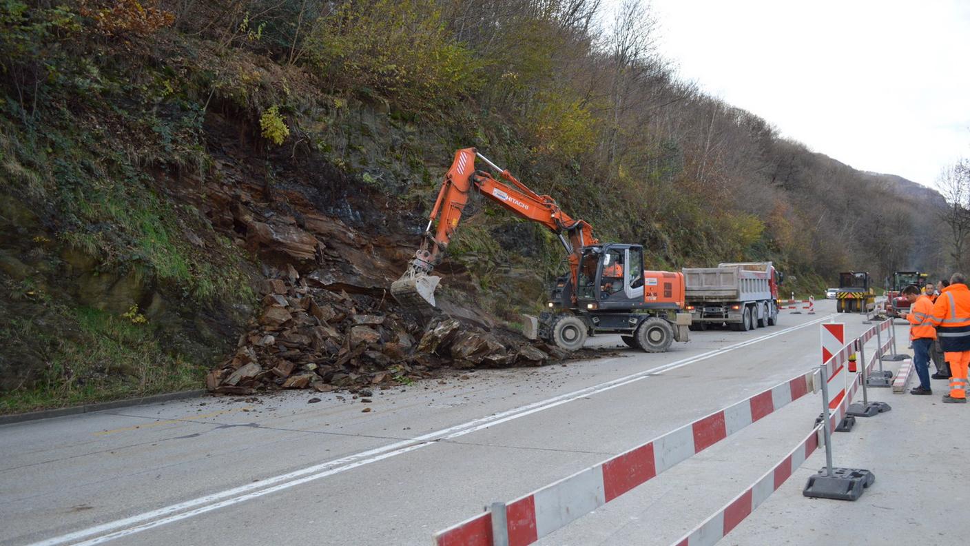 Strada cantonale chiusa