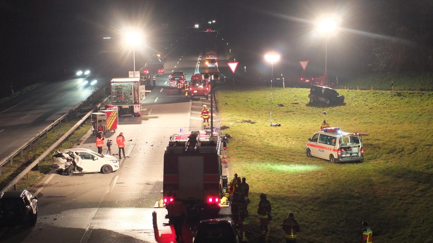 L'autostrada è rimasta chiusa per diverse ore