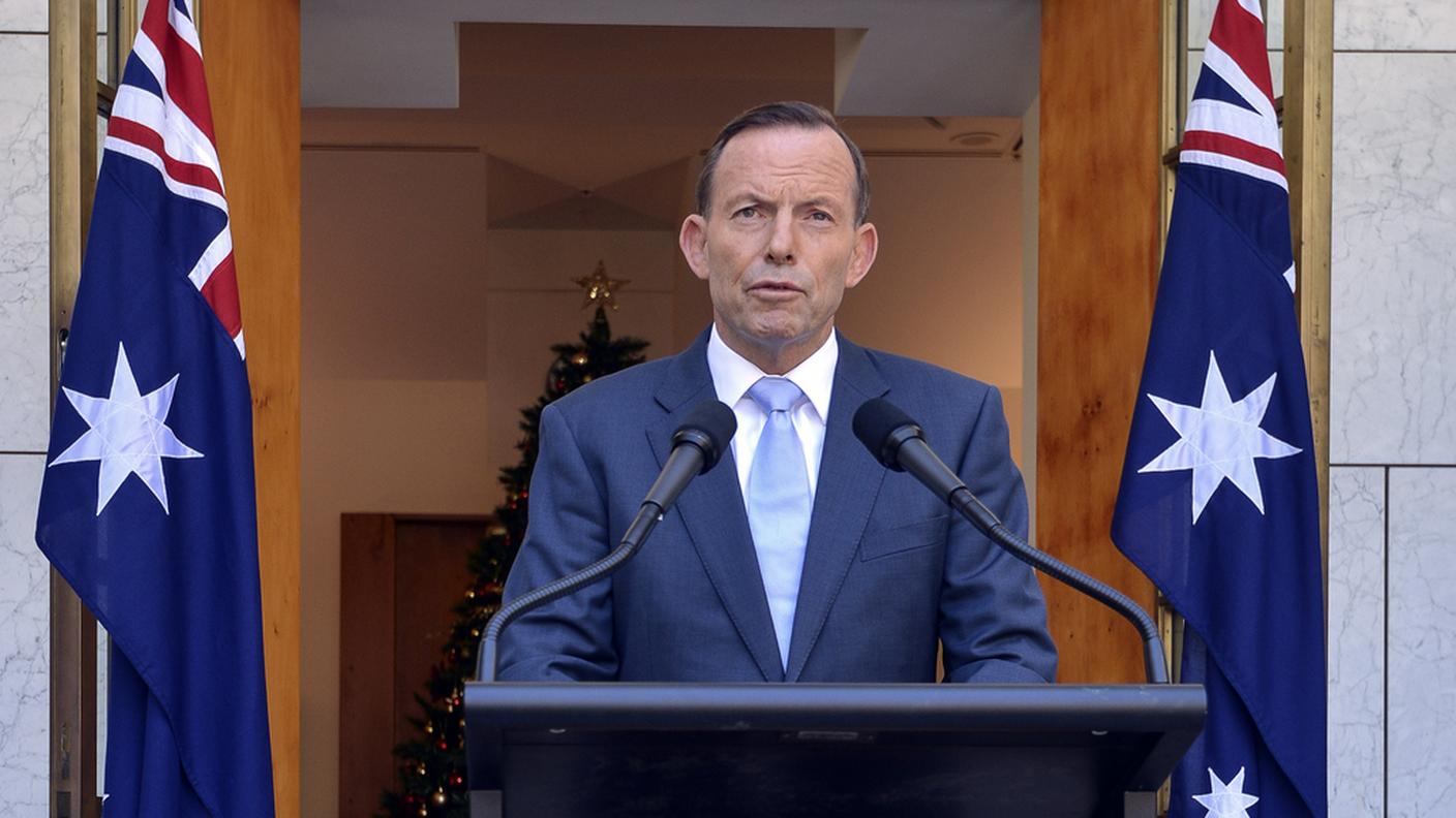 Il premier Tony Abbott ha già parlato con la stampa