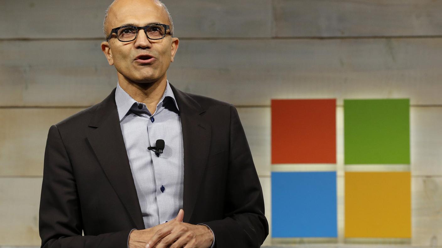 Satya Nadella, CEO di Microsoft, terza in classifica