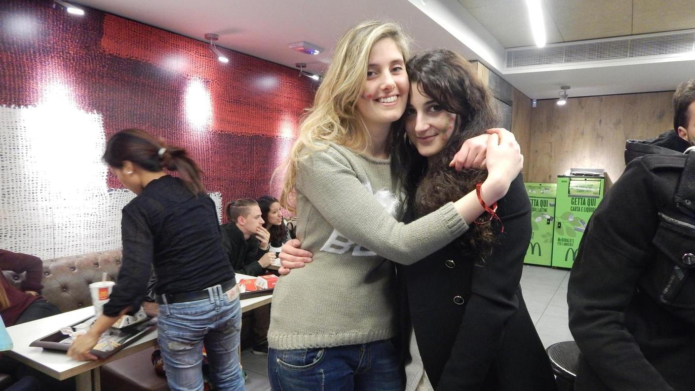 Greta Ramelli e Vanessa Marzullo qualche mese fa a Milano