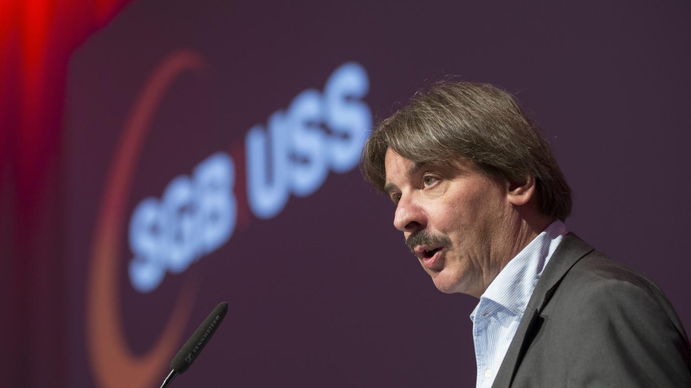 Il presidente dell'USS Paul Rechsteiner