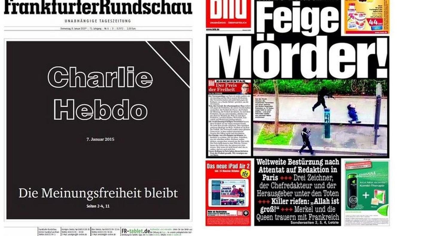 Le prime pagine dei giornali