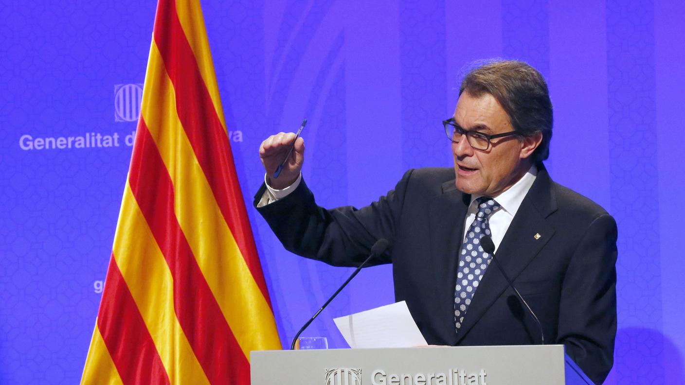 L'obiettivo di Artur Mas rimane l'indipendenza catalana