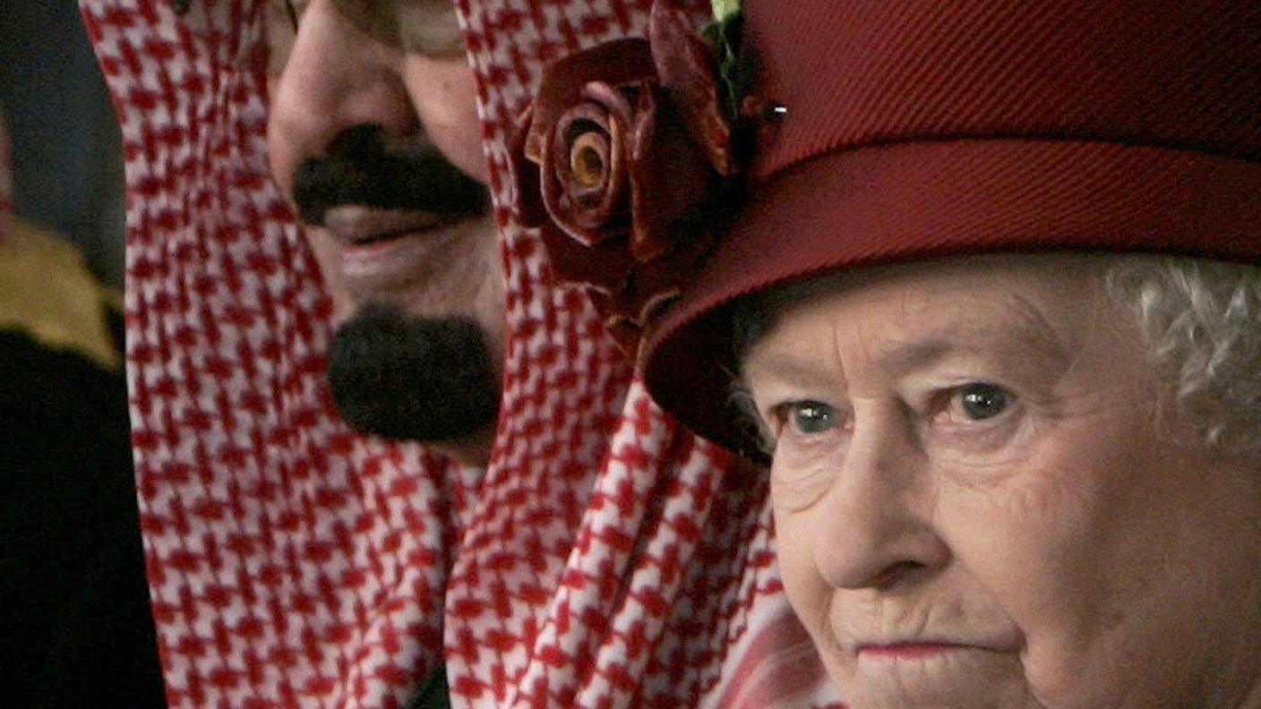 Con la regina Elisabetta, nel 2007