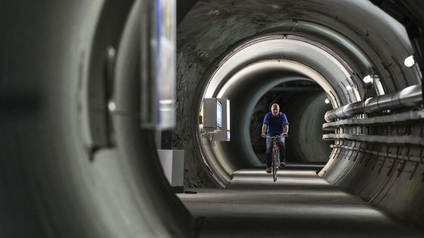 Una galleria per le ricerche nel Grimsel