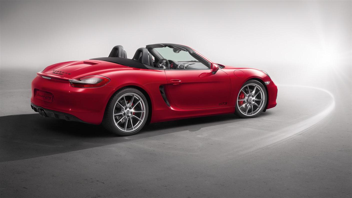Molto riuscita la personalizzazione estetica della Boxster GTS