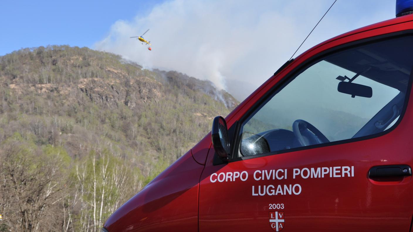 Una quarantina i militi impegnati sul terreno