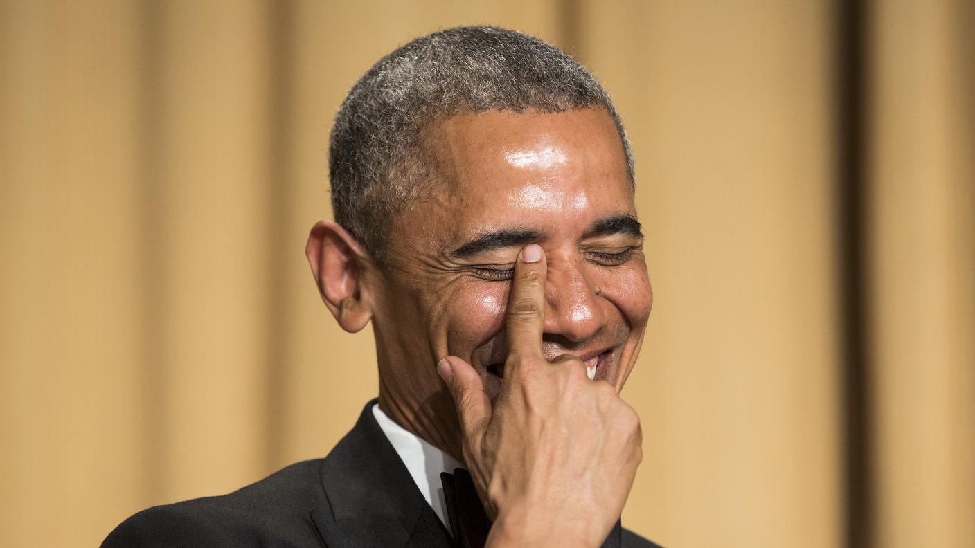 Barack Obama in versione "comico" al SNL, 2015