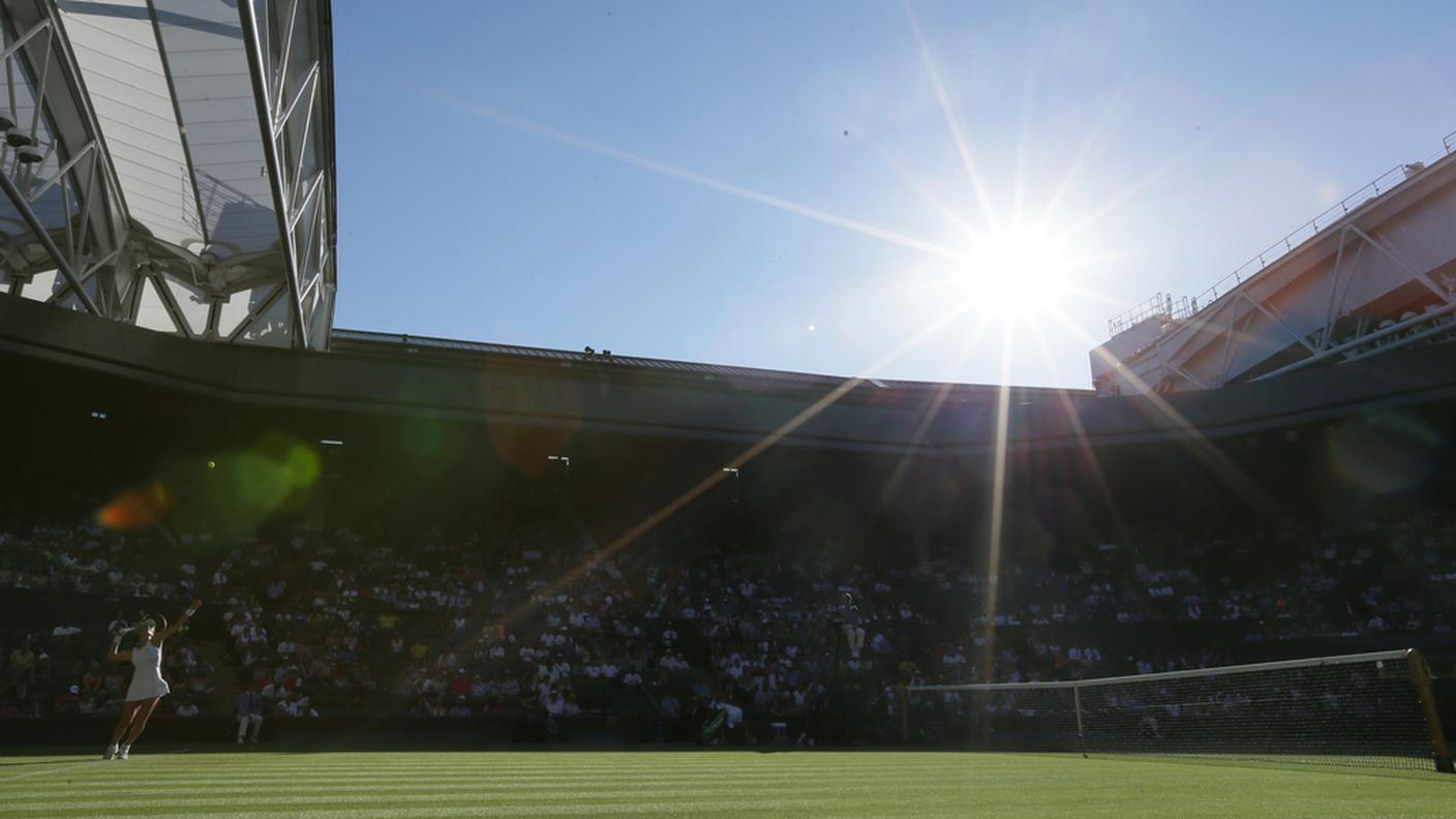Intanto a Wimbledon si rischia l'allarme canicola