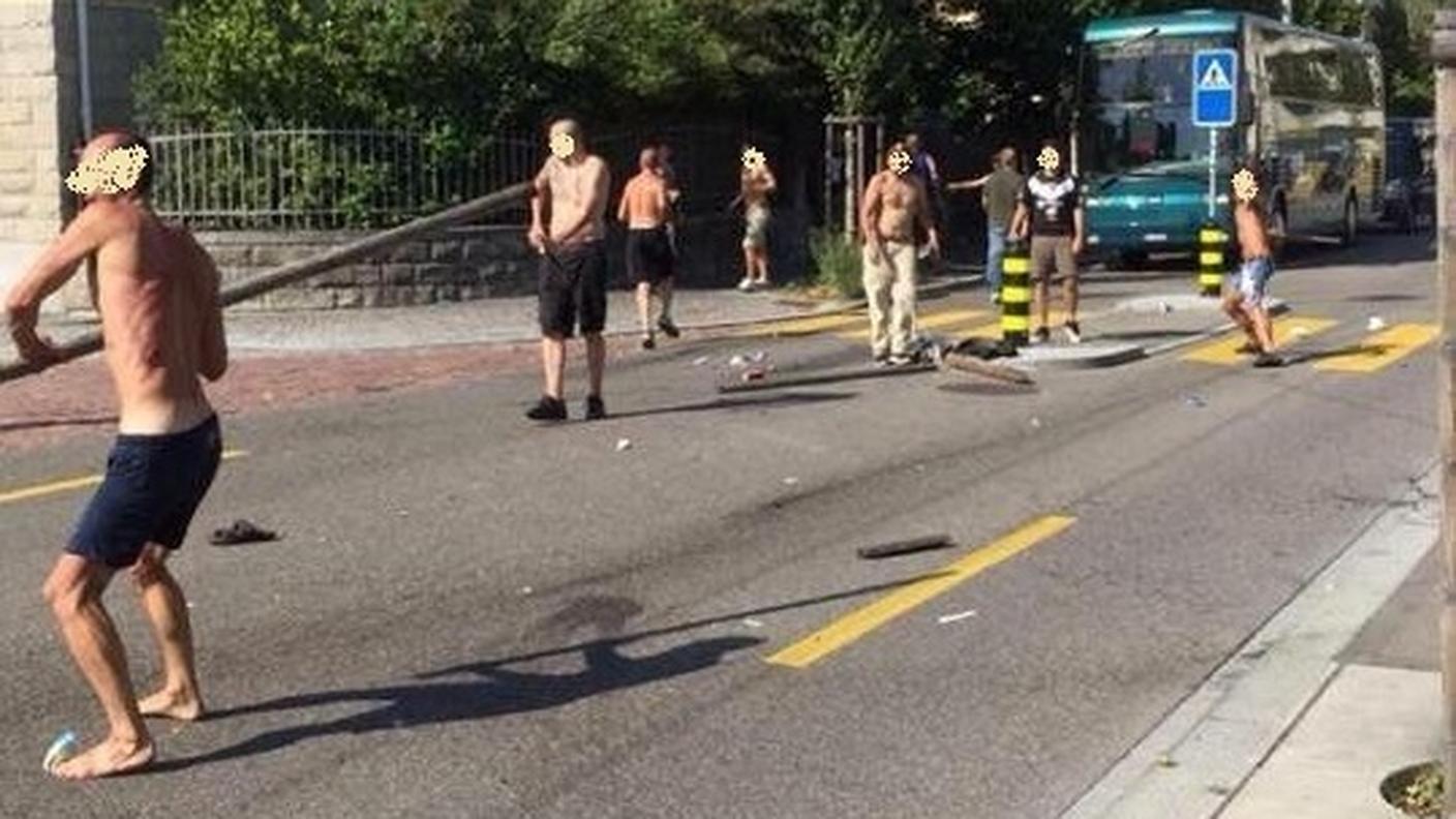 L'uomo ha colpito con una bastonata uno zurighese