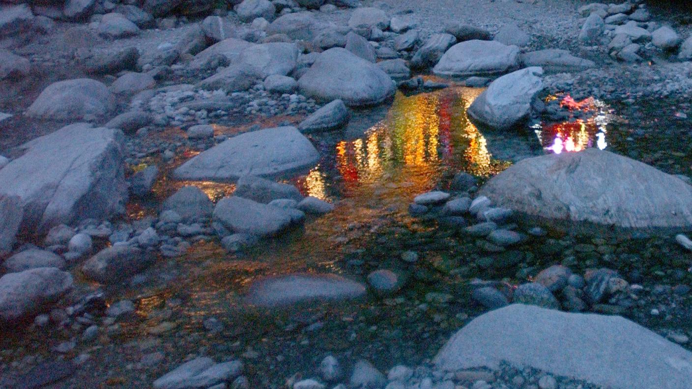 Luci di festa alla Maggia...
