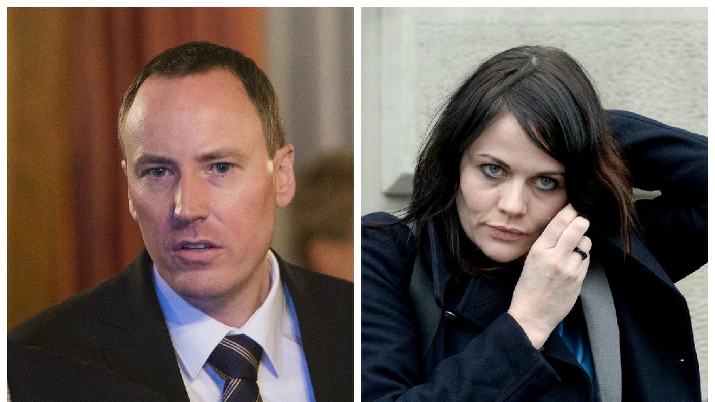 Markus Hürlimann (UDC) e Jolanda Spiess-Hegglin (Verdi), i due protagonisti della vicenda