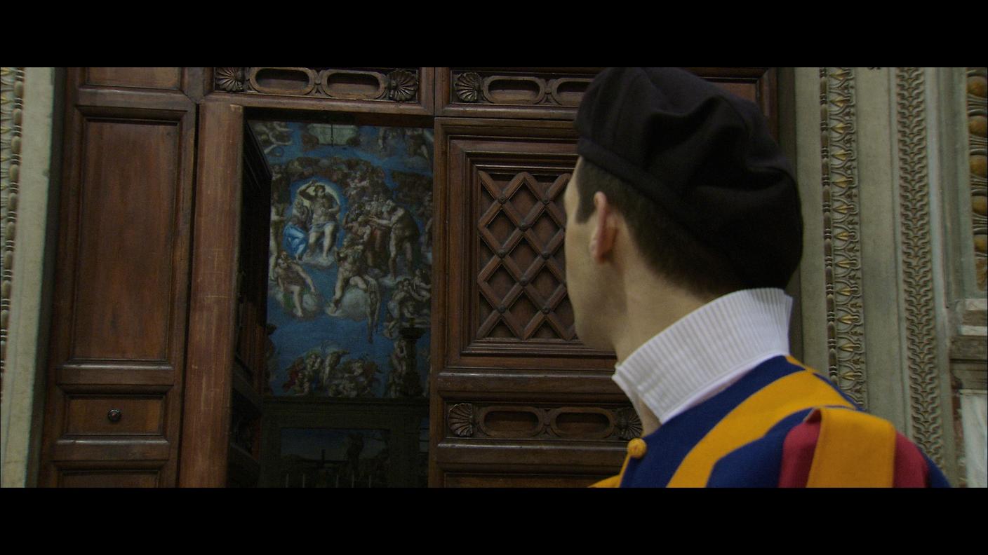 René al cospetto dei capolavori vativani: la Cappella Sistina