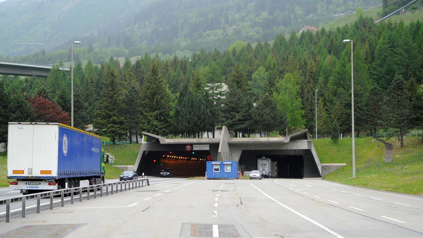 Il portale sud del San Gottardo