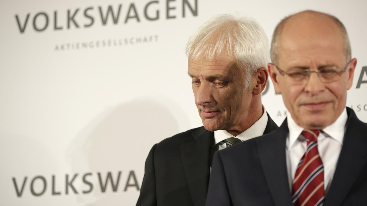 A sinistra Matthias Müller