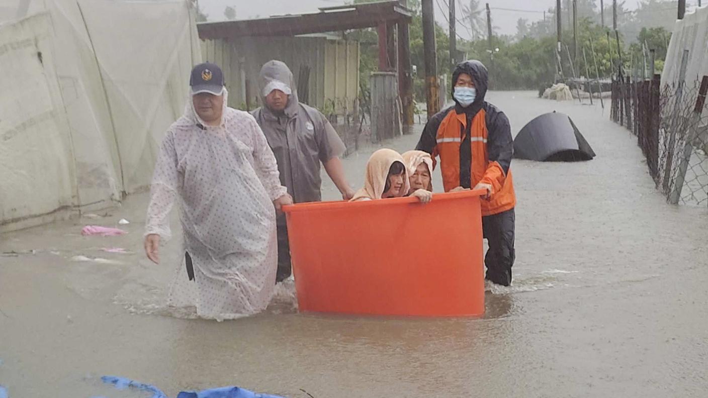Evacuazioni a Taiwan
