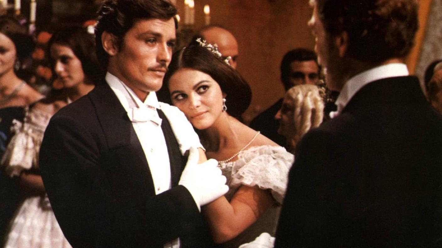 Alain Delon e Caludia Cardinale in "Il Gattopardo" (1962)