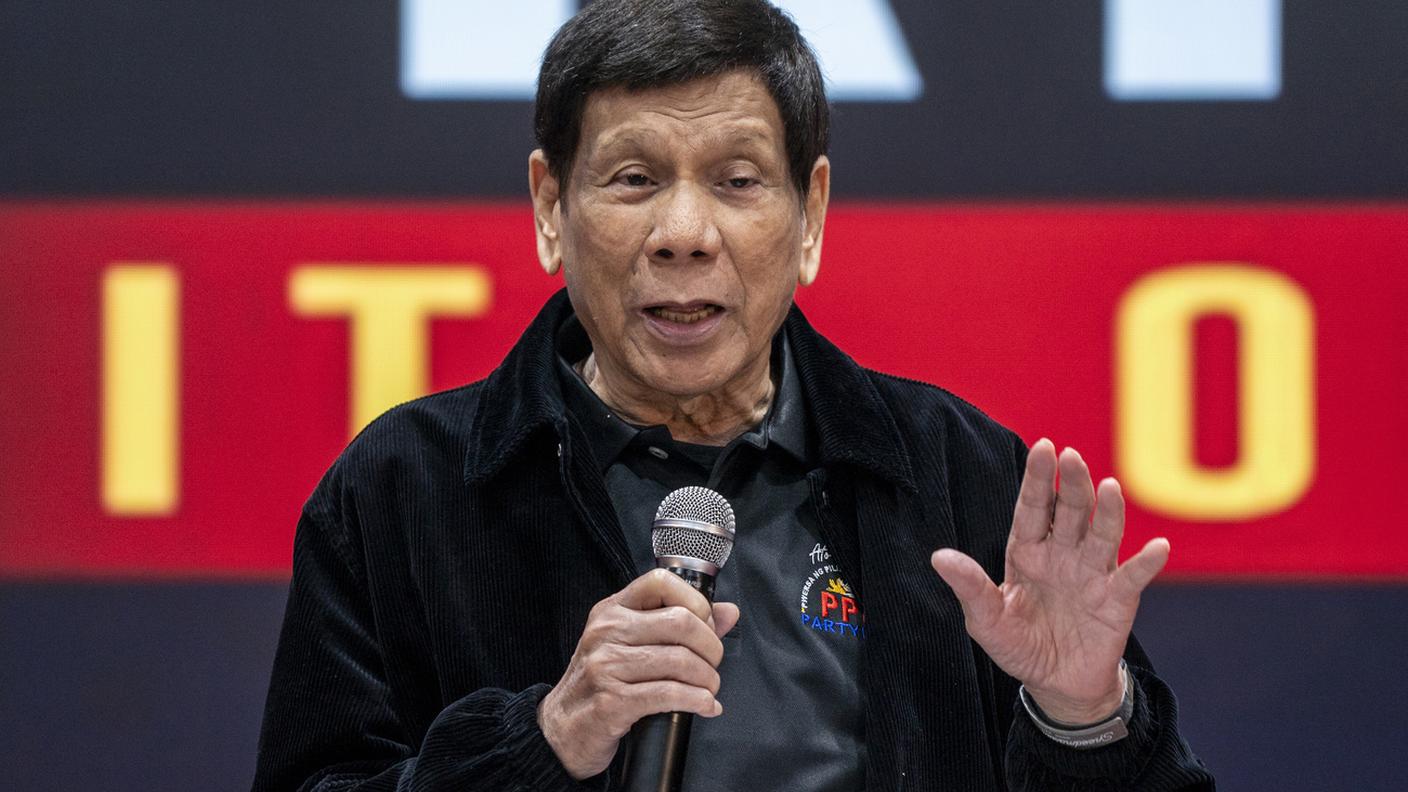 Rodrigo Duterte ha guidato le Filippine dal 2016 al 2022