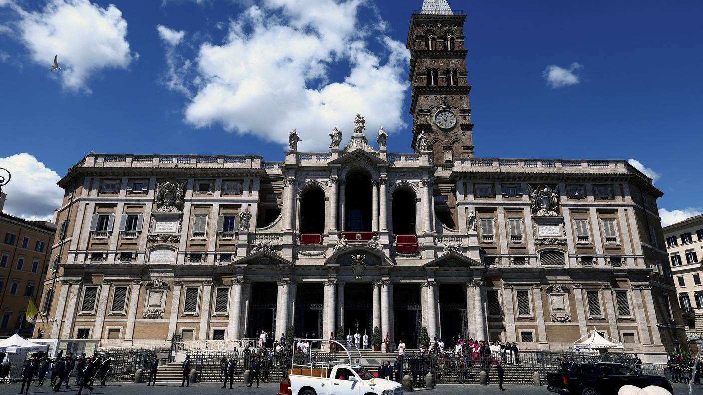 Santa Maria Maggiore, l'ultima tappa del suo viaggio terreno