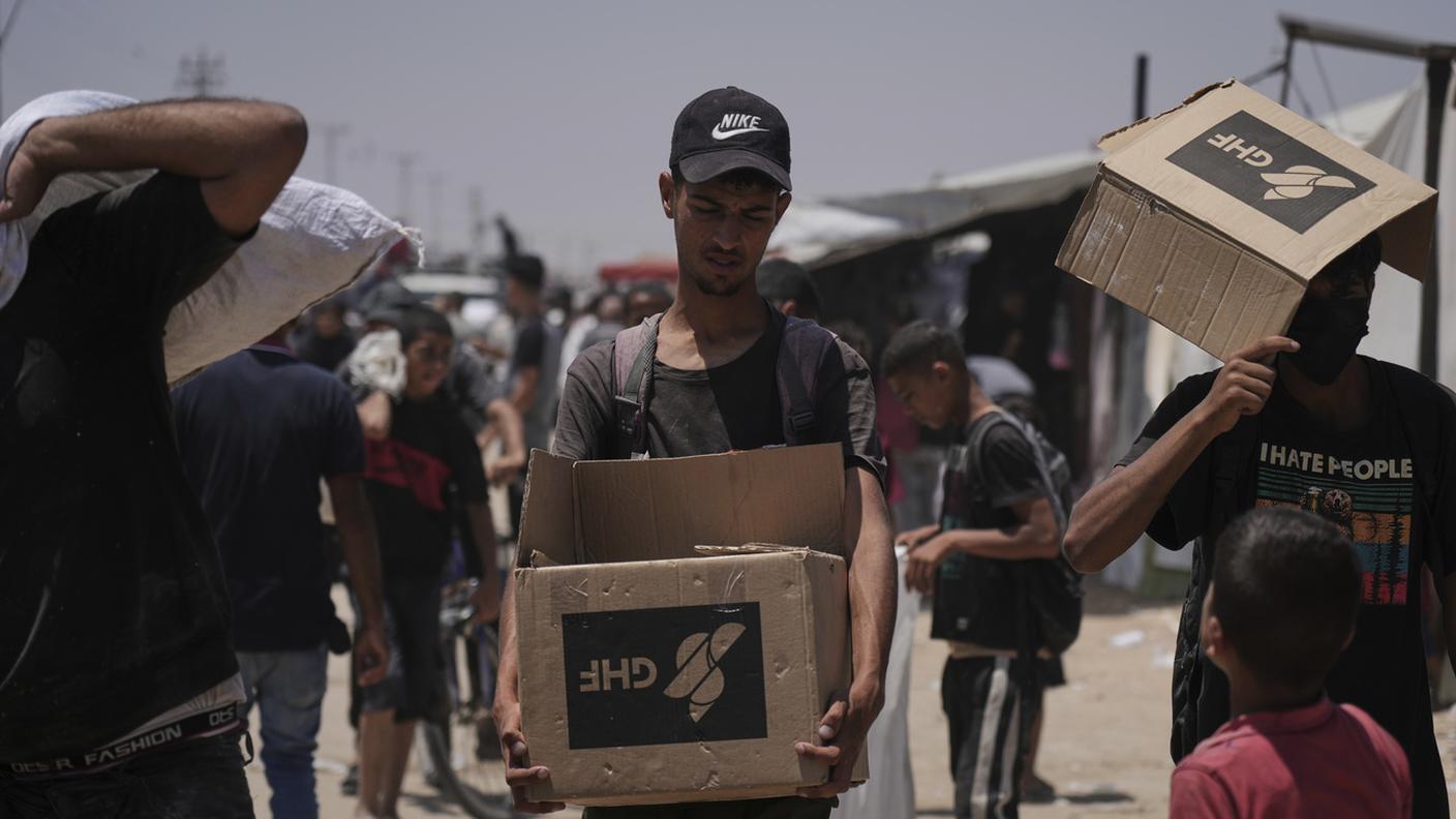 La GHF ha dichiarato di aver distribuito oltre tre milioni di pasti nei suoi quattro siti senza incidenti