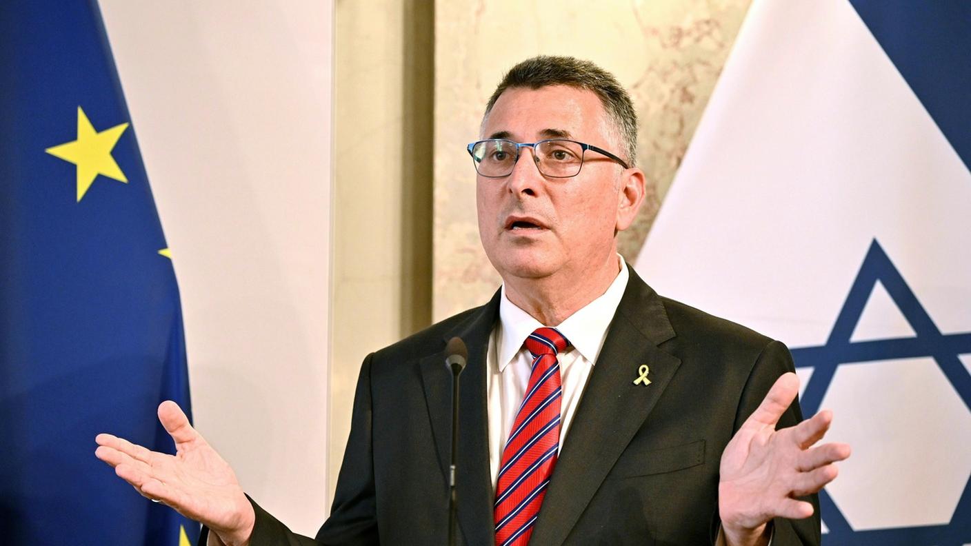 Il ministro degli Esteri israeliano Gideon Saar