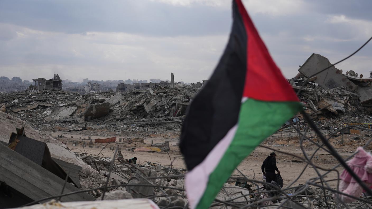 La soluzione a due Stati - Israele da una parte, Palestina dall’altra - è quella sostenuta dalla Svizzera