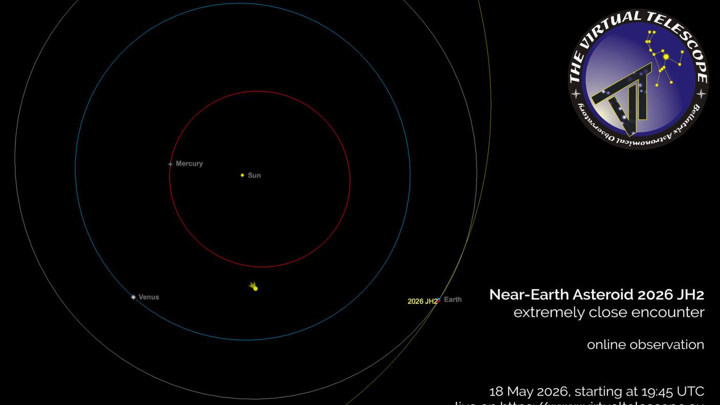 L’asteroide è stato scoperto il 10 maggio dal progetto di ricerca Mount Lemmon Survey