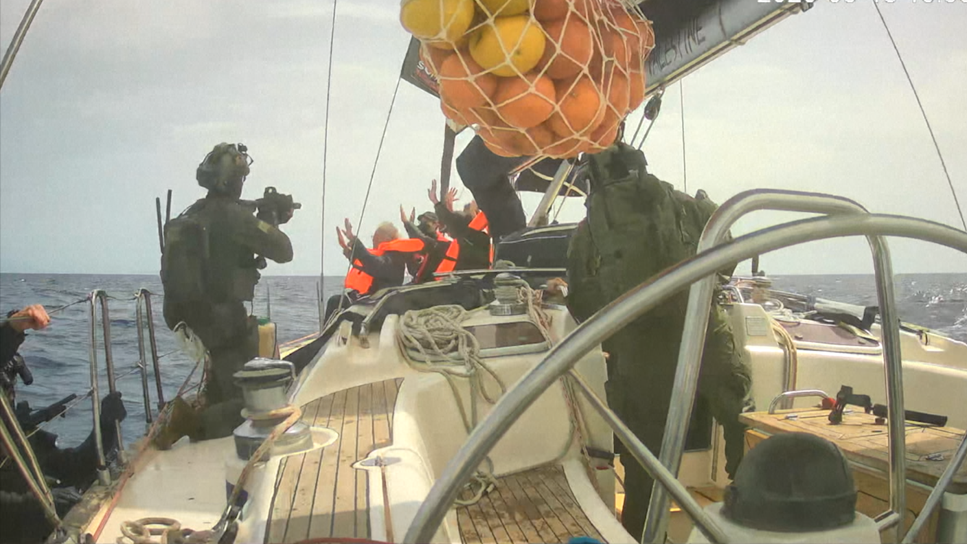 Flotilla per Gaza intercettata da Israele al largo di Cipro