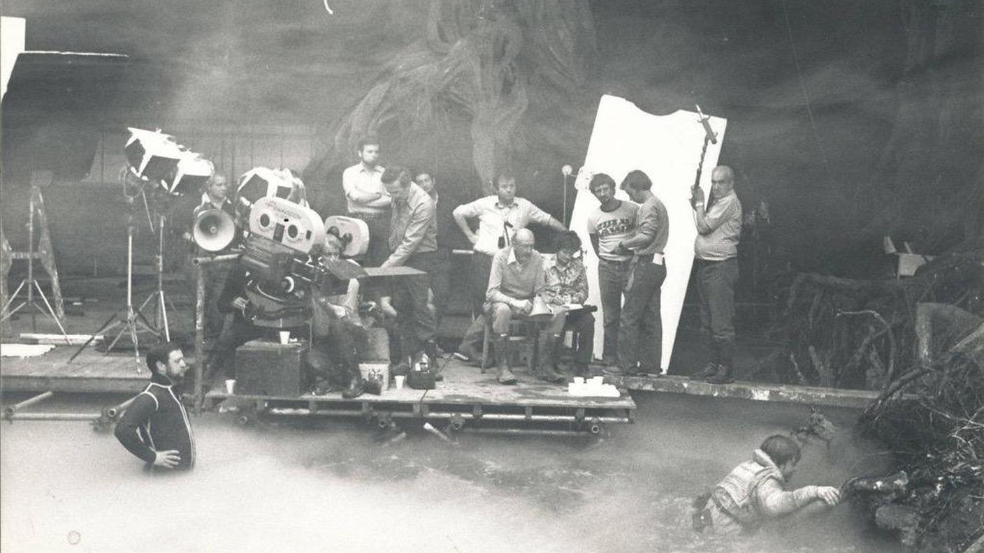 Mark sul set di Dagobah