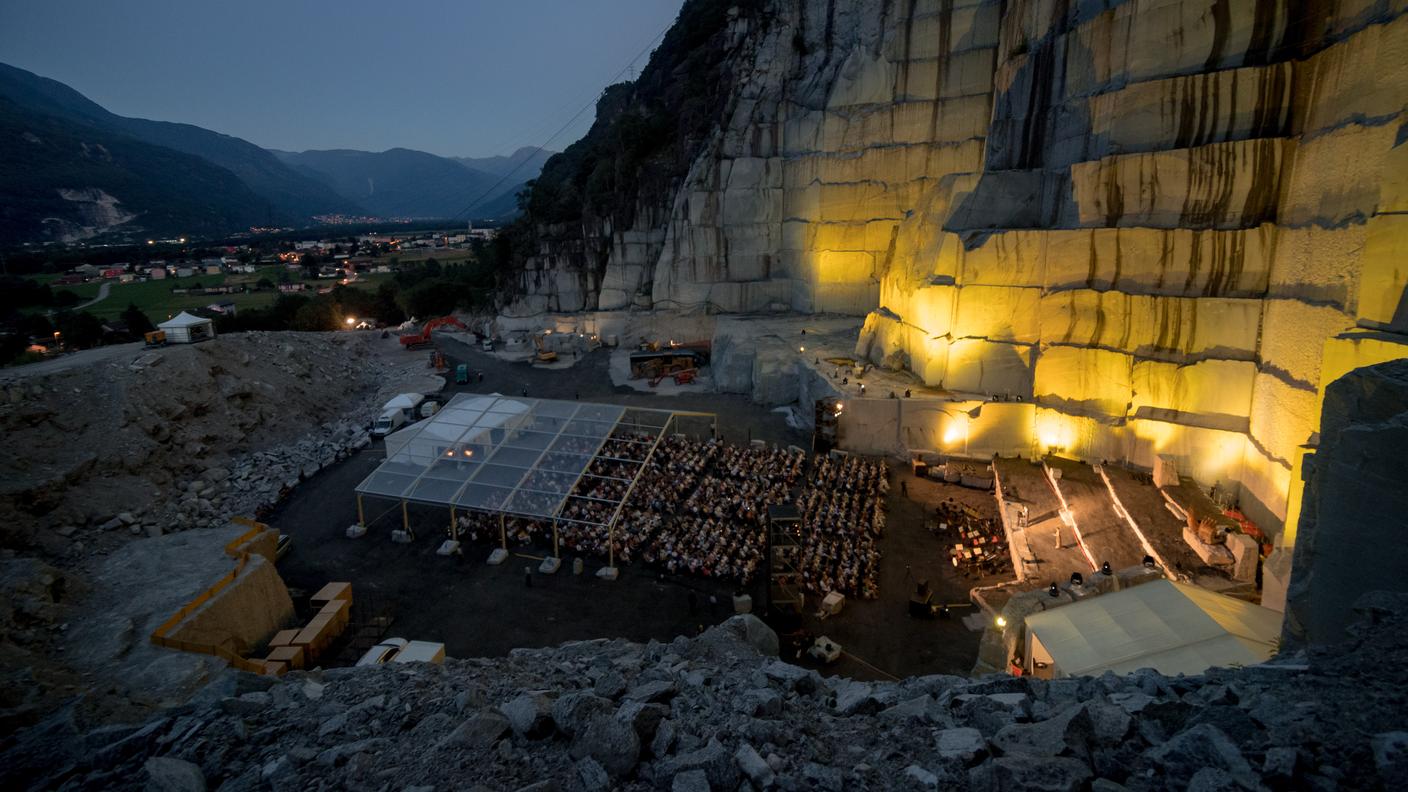 Un'ambientazione fuori dal comune per un'opera lirica