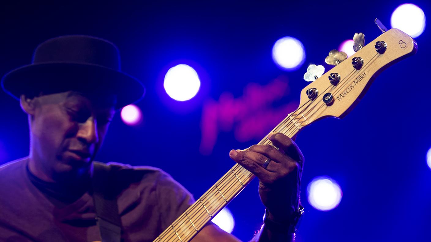 Marcus Miller era a Montreux venerdì 15 luglio