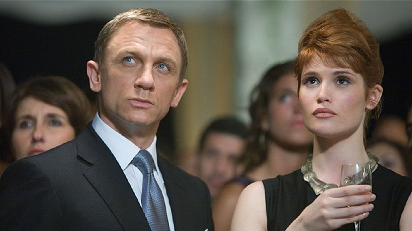 Con Daniel Craig in Quantum of Solace