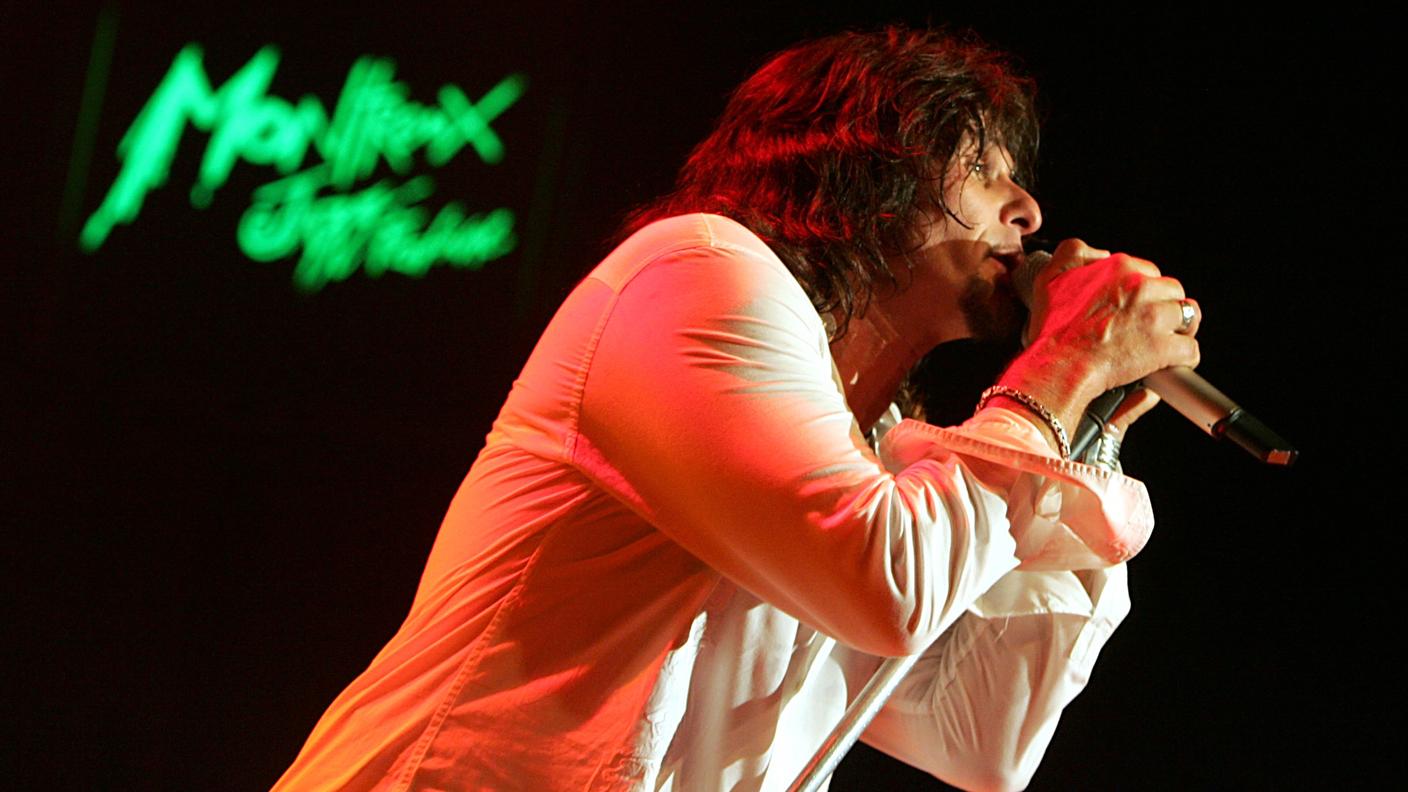 Steve Lee, frontman dei Gotthard, sul palco del Montreux Jazz Festival 2006