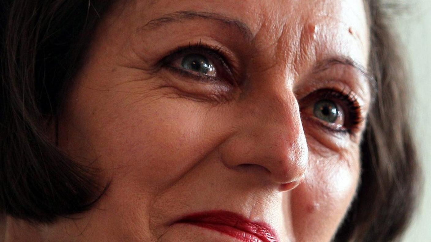 La scrittrice tedesca Herta Müller, vincitrice del premio Nobel per la letteratura nel 2009