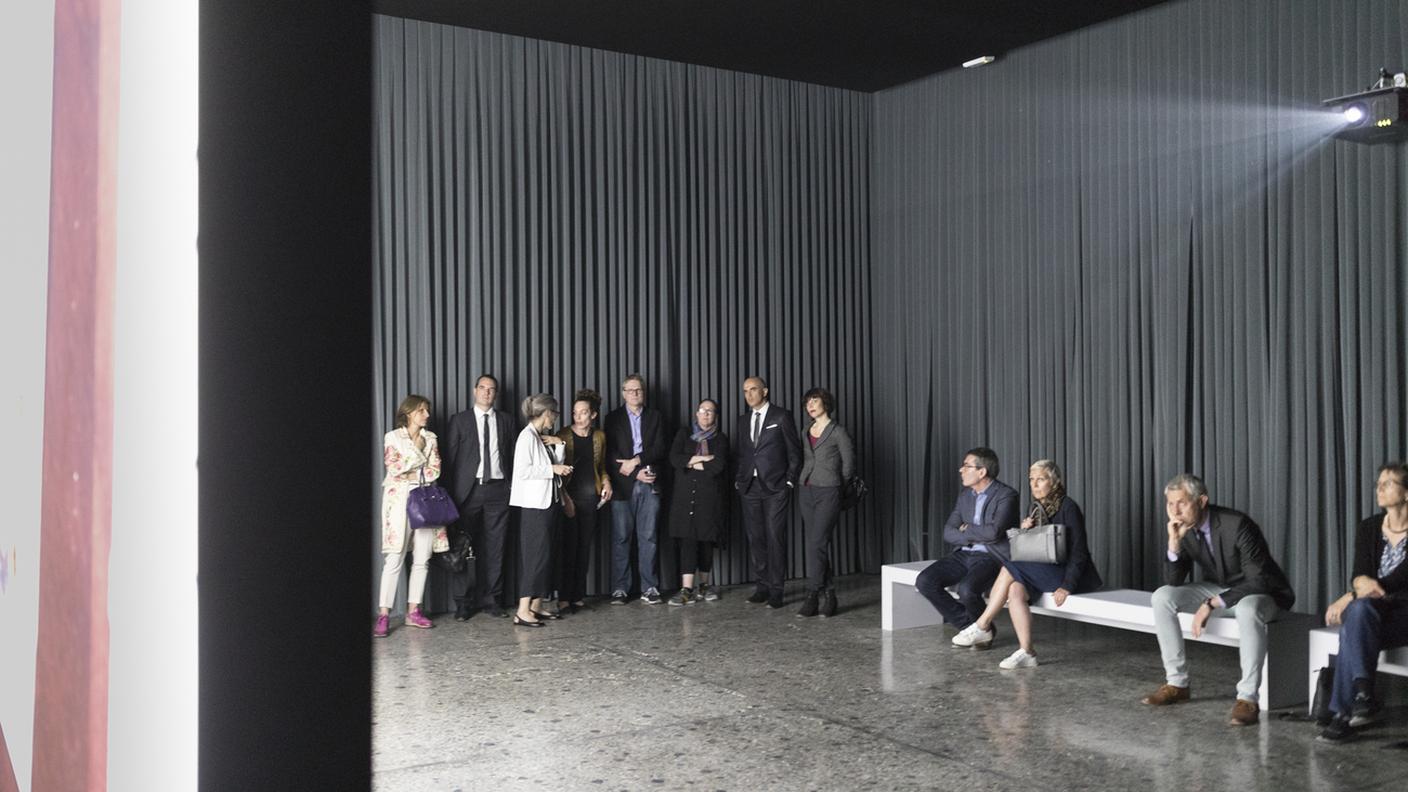 Anche opere audiovisuali in mostra