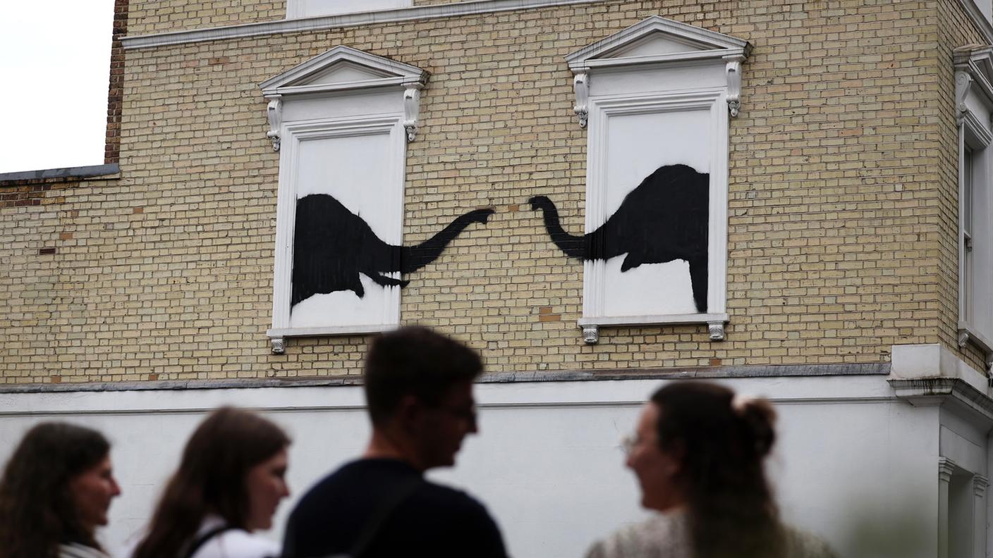 Un'altra opera di Banksy a Londra