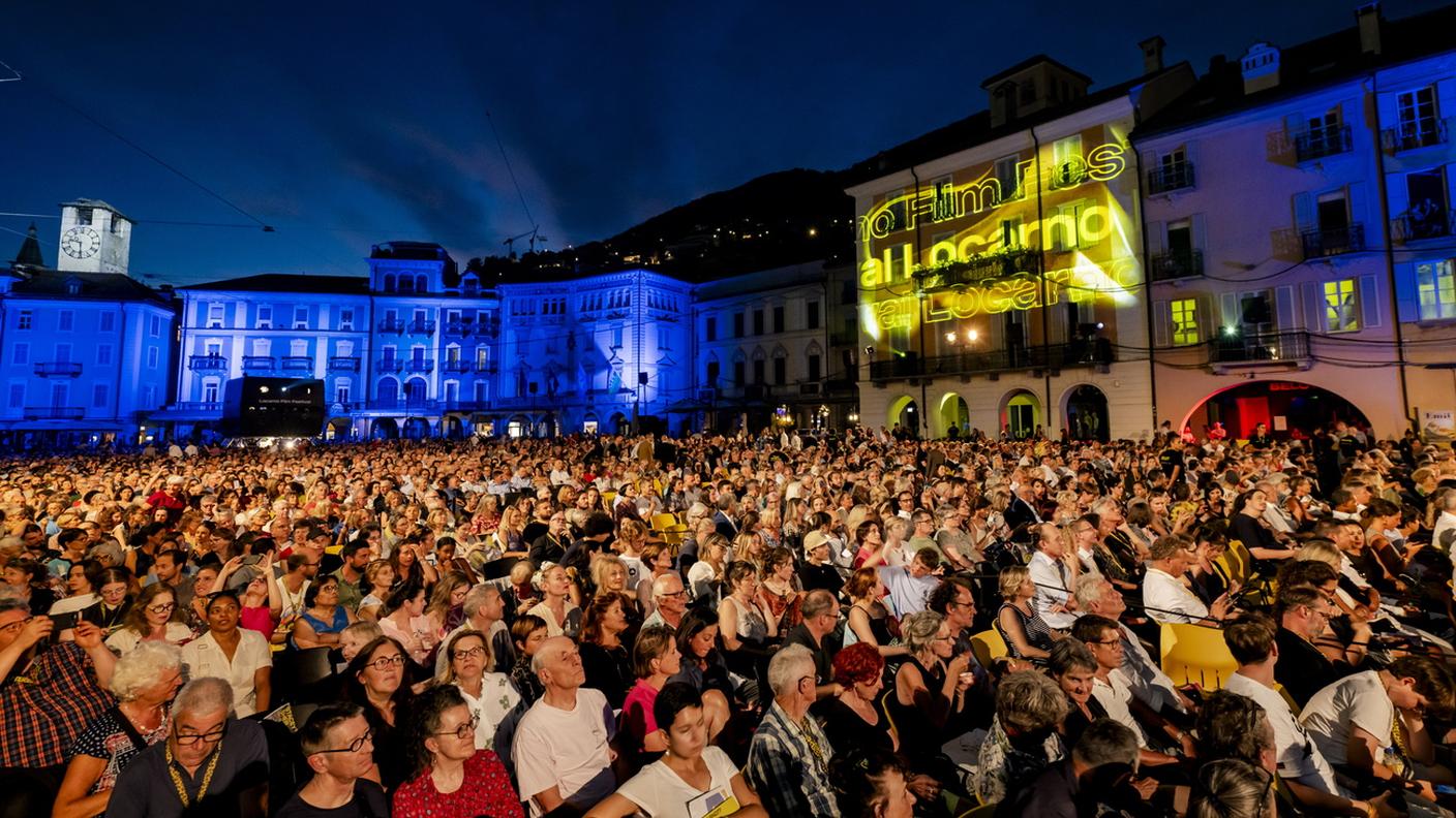 Il pubblico della Piazza Grande