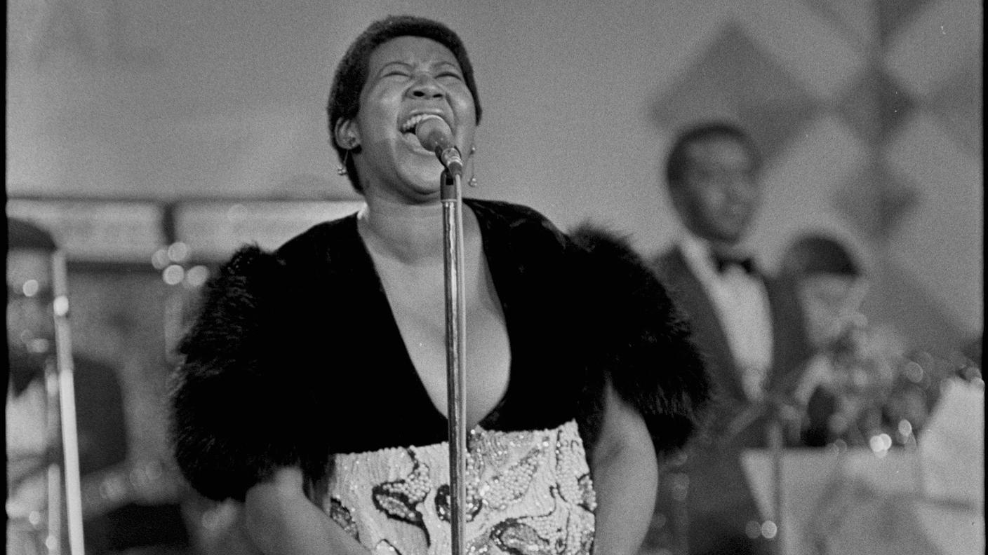 Aretha Franklin a Montreux nel 1971