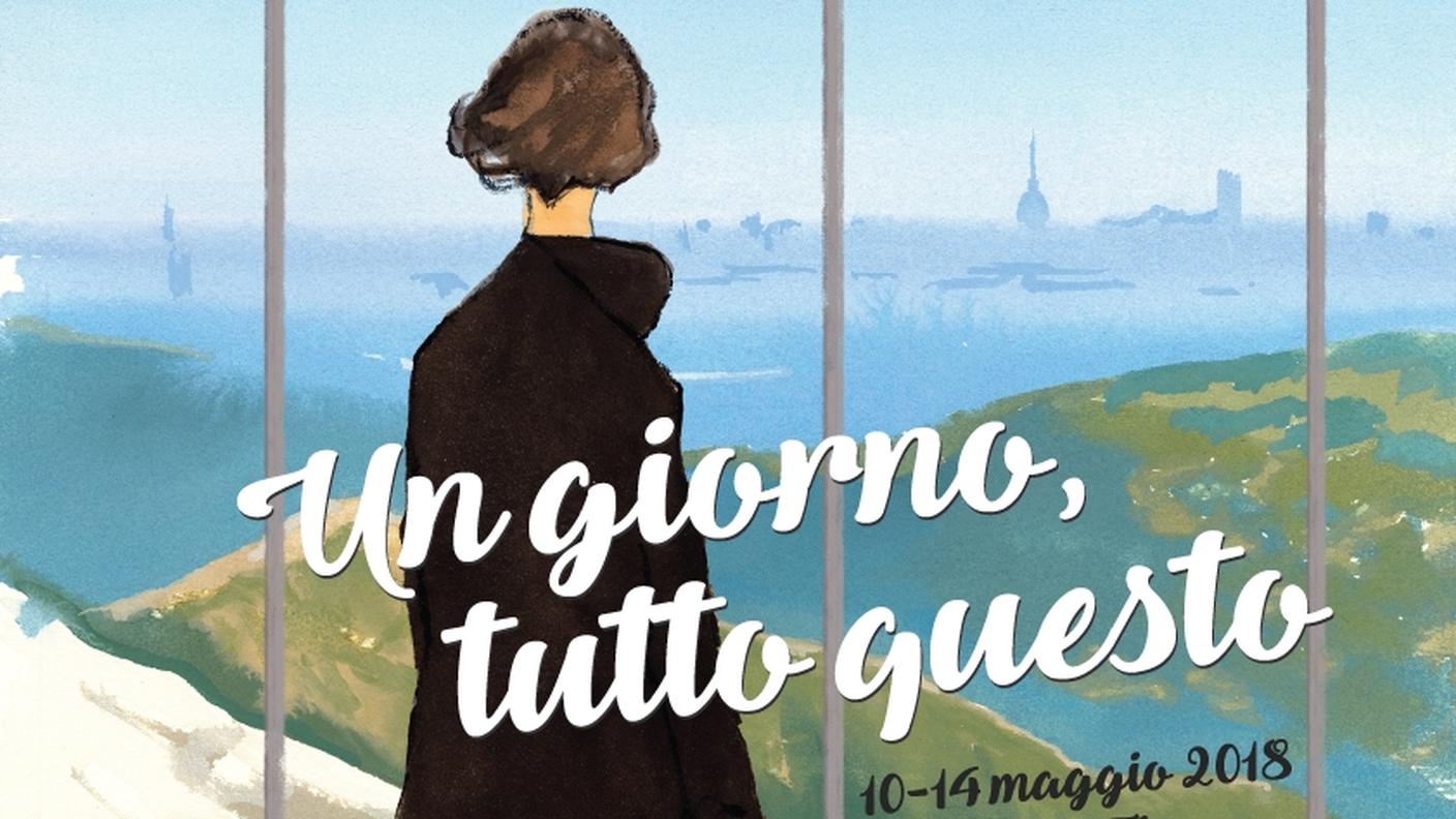 Il manifesto del 31° "Salone internazionale del Libro" di Torino